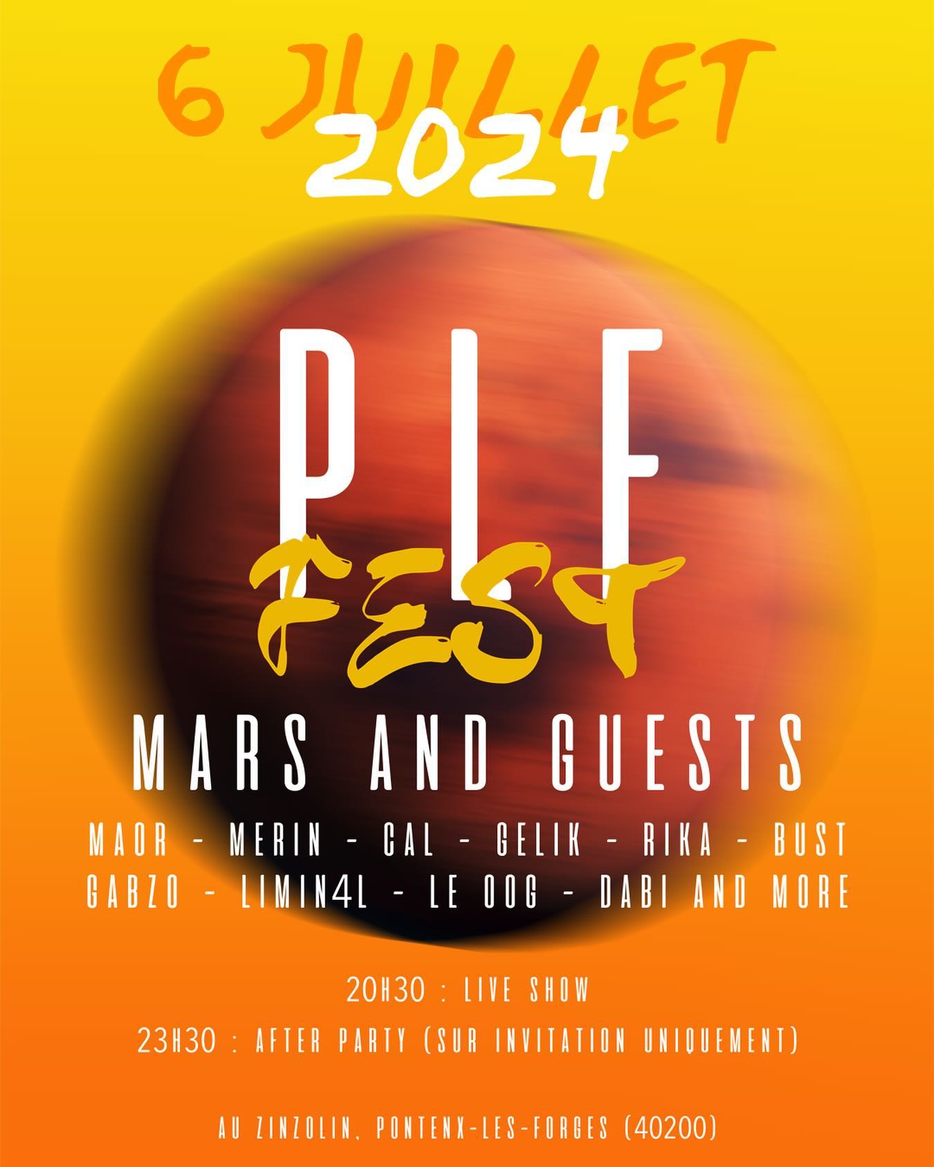 Affiche PLF Fest 2024